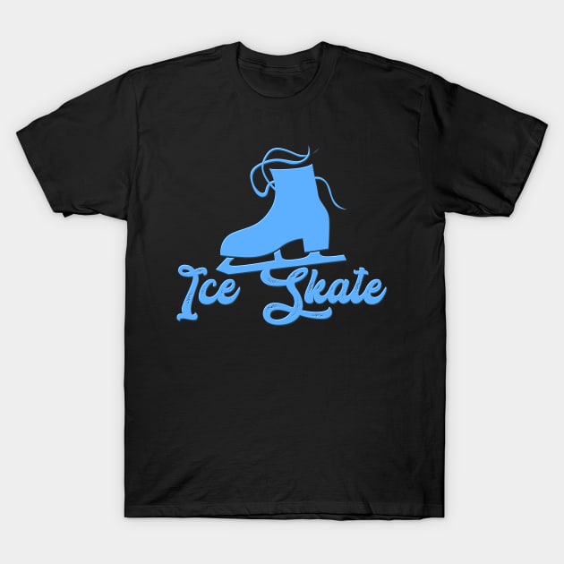 Ice Skate T-Shirt by Imutobi